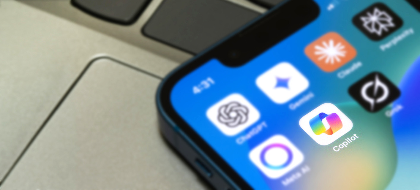 Apps on phone screen
